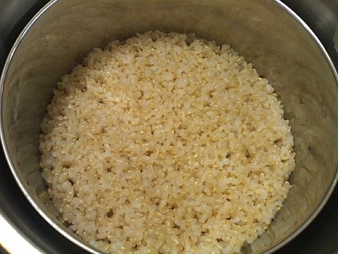 サーモス シャトルシェフ シャトルシェフで玄米を炊いてみました